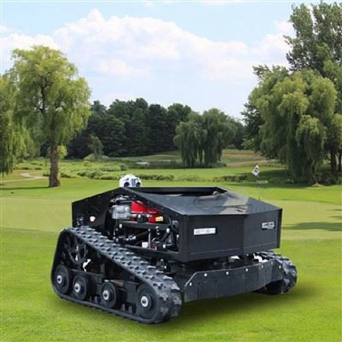 Remote Control Lawn Mower With Tracks